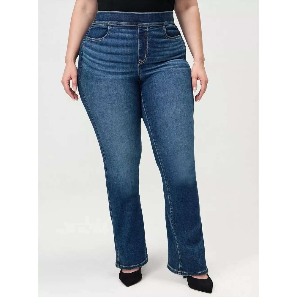 Torrid Plus 1X Lean Jean High Rise Slim Boot Jeans Pull On Stretch Smooth Soft